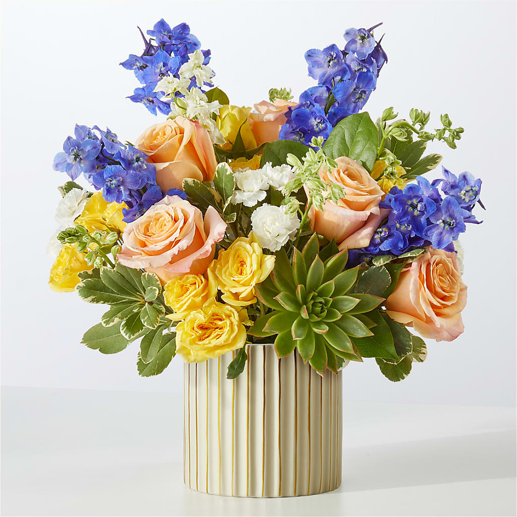 Cobalt Reverie Bouquet – Flowers By Willie, Marshall TX