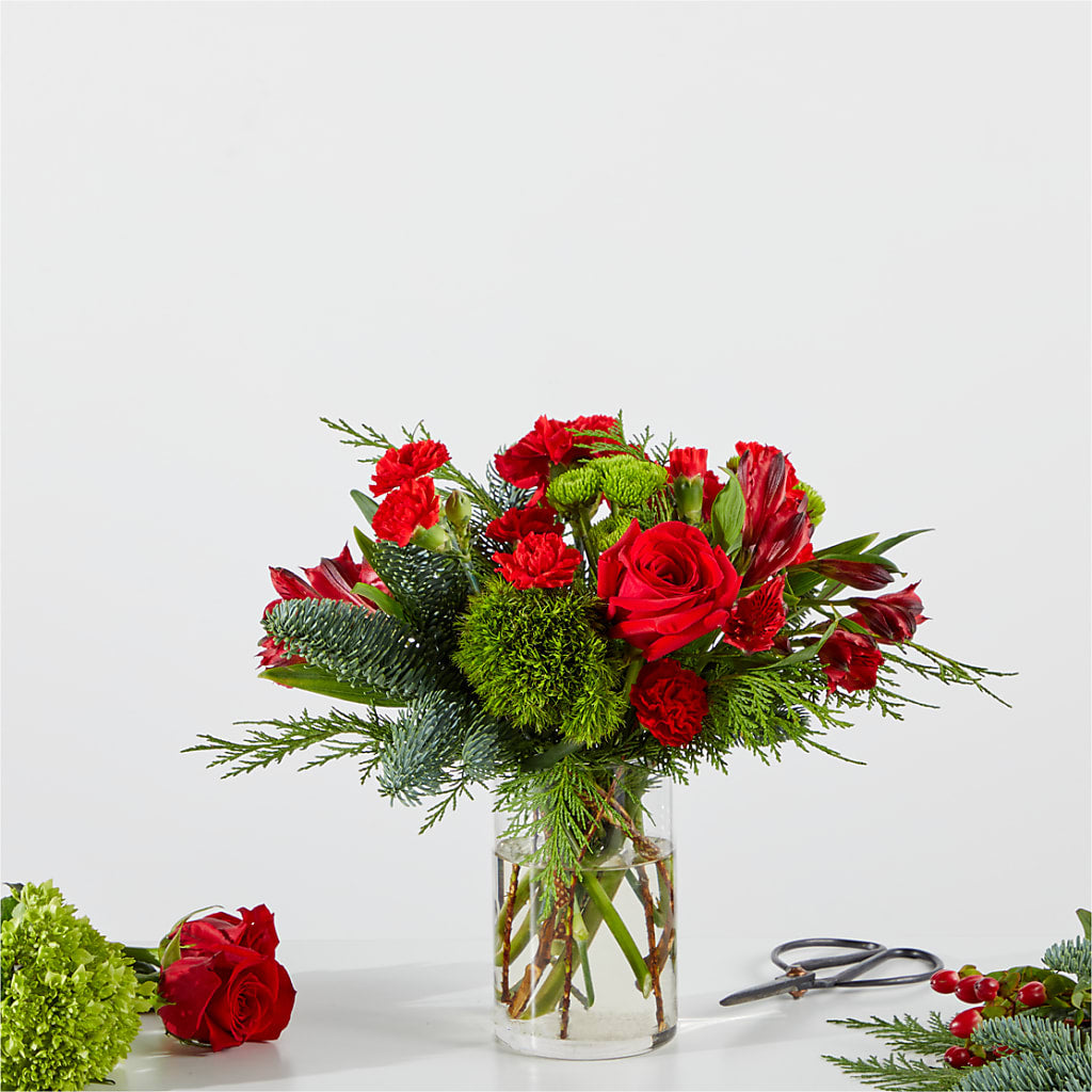 Merry Moment Bouquet – A Florist Original – Flowers By Willie, Marshall TX