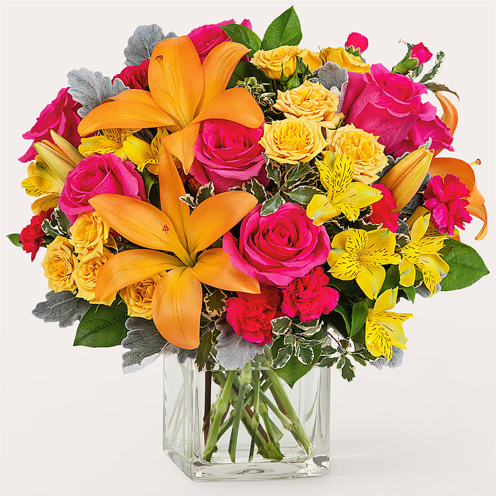 To the Tropics Bouquet – Flowers By Willie, Marshall TX
