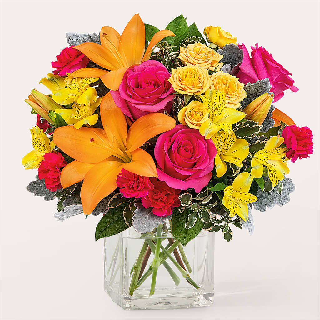 To the Tropics Bouquet – Flowers By Willie, Marshall TX
