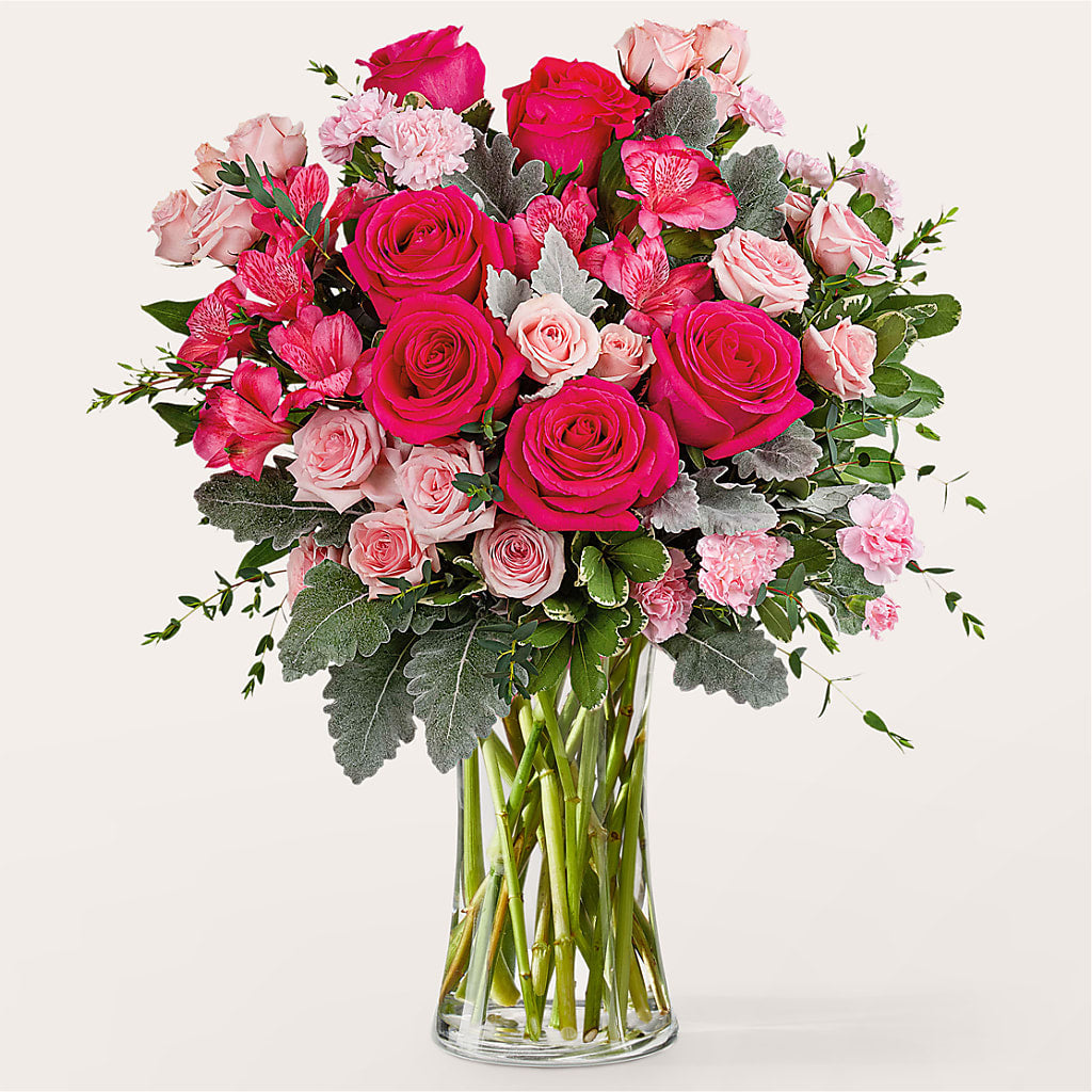 Tickled Pink Bouquet – Flowers By Willie, Marshall TX