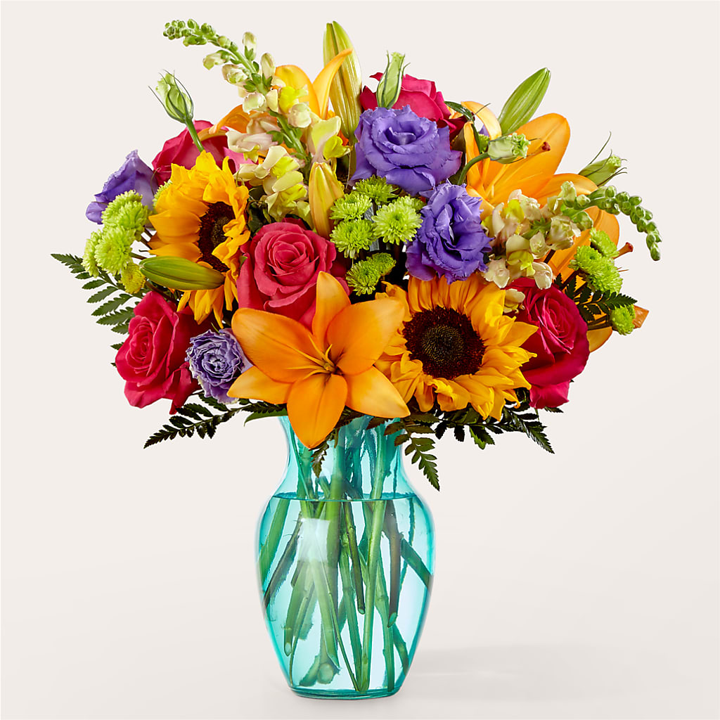 Double Rainbow Bouquet – Flowers By Willie, Marshall TX