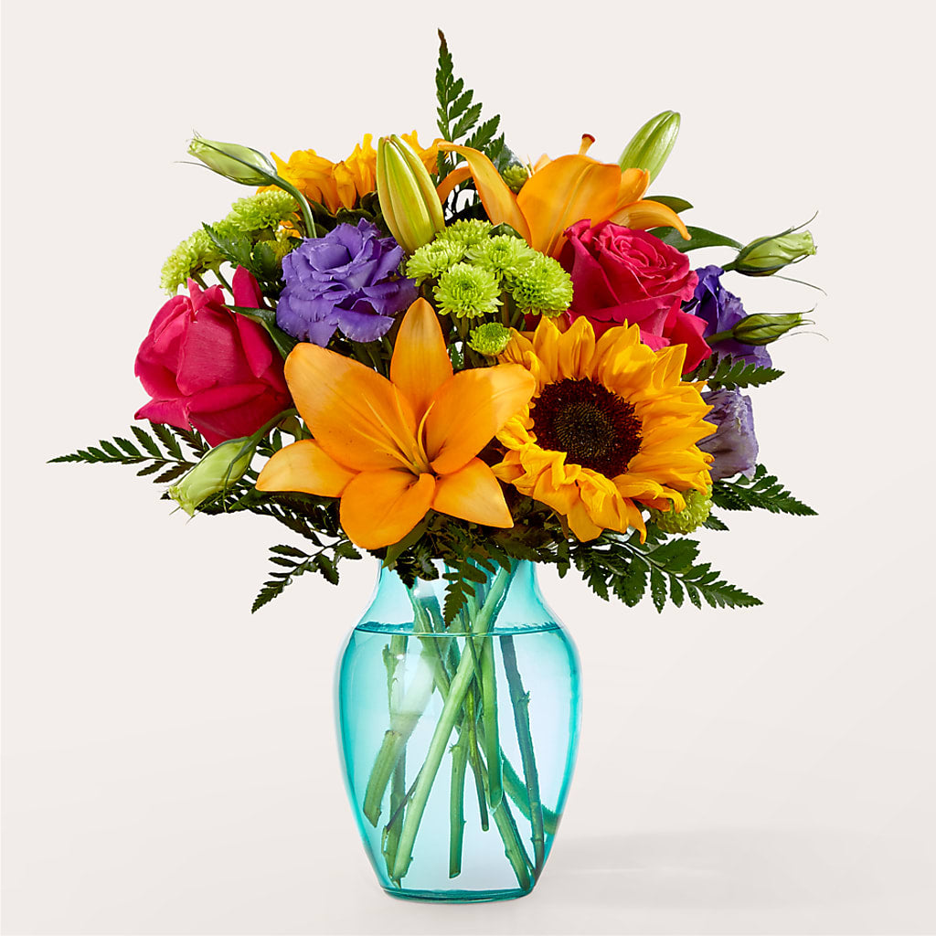 Double Rainbow Bouquet – Flowers By Willie, Marshall TX