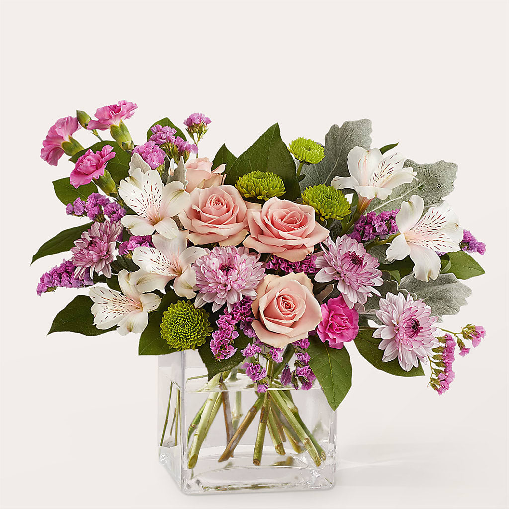 Pink Suede Bouquet – Flowers By Willie, Marshall TX