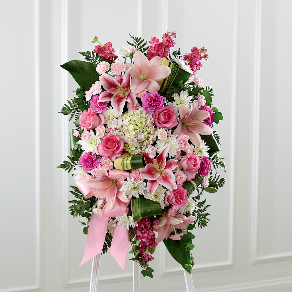 Comforting Standing Spray – Flowers By Willie, Marshall TX