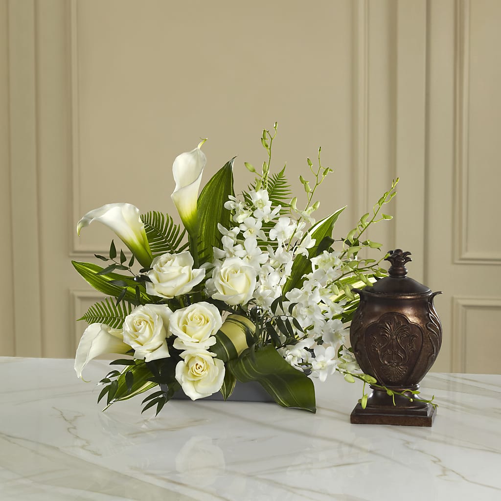 At Peace Arrangement – Flowers By Willie, Marshall TX