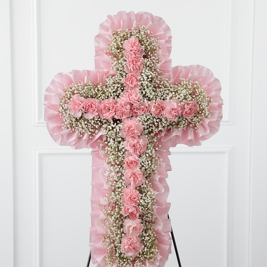 Angel's Cross Easel – Flowers By Willie, Marshall TX