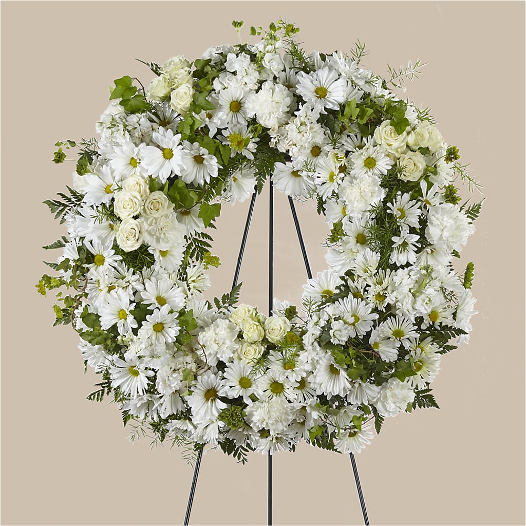Faithful Wishes Wreath – Flowers By Willie, Marshall TX