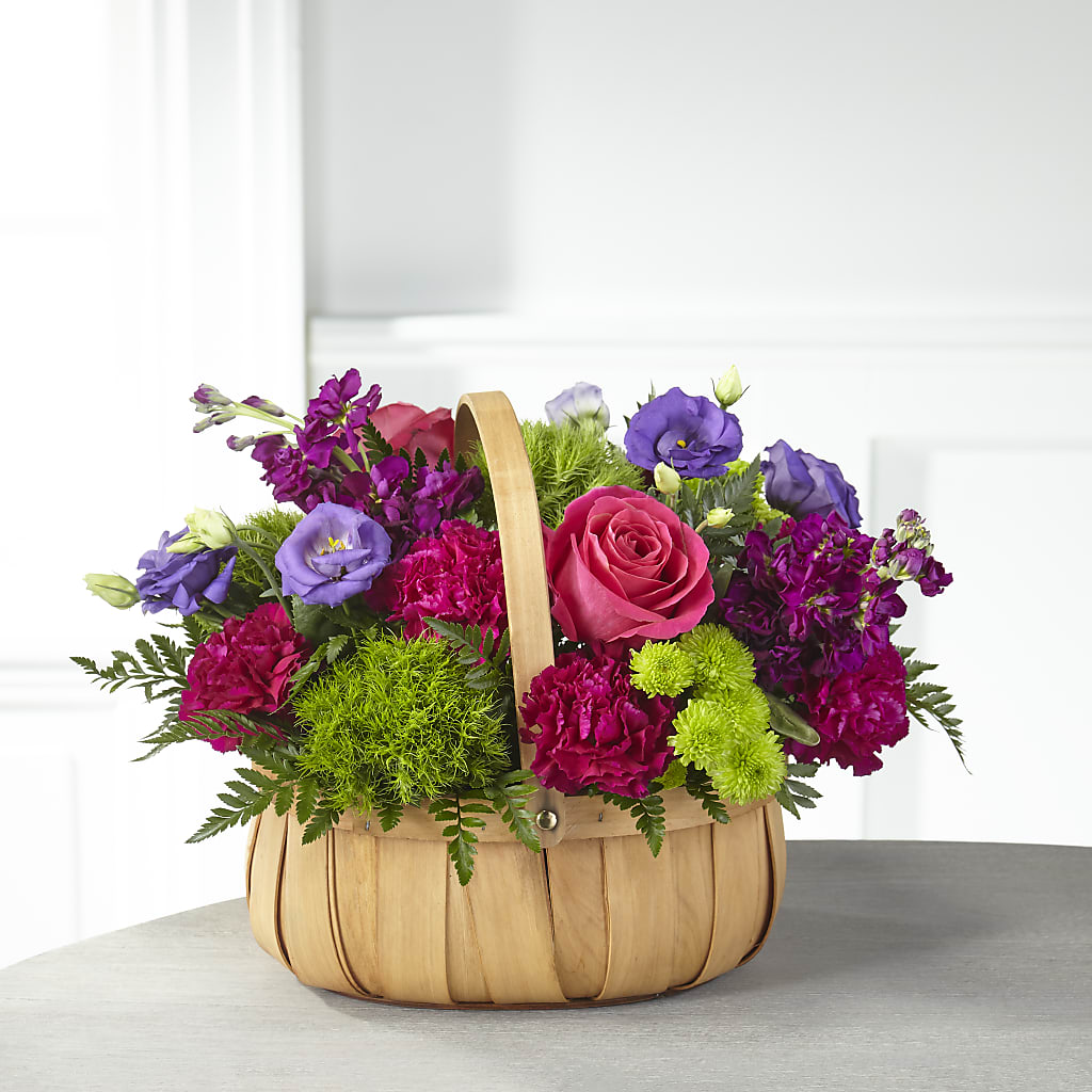 Serene Sanctuary Basket – Flowers By Willie, Marshall TX