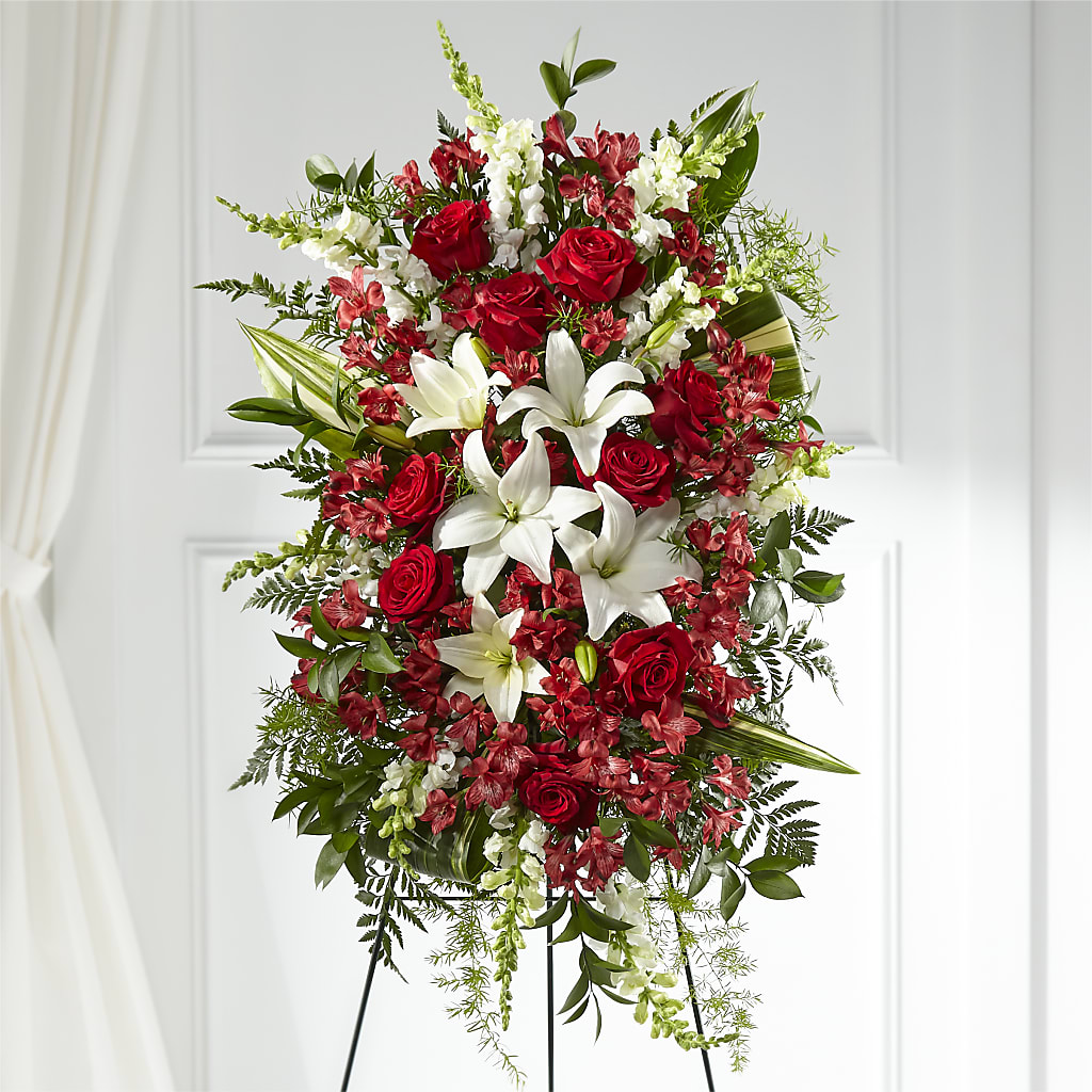 Everlasting Memory Standing Spray – Flowers By Willie, Marshall TX