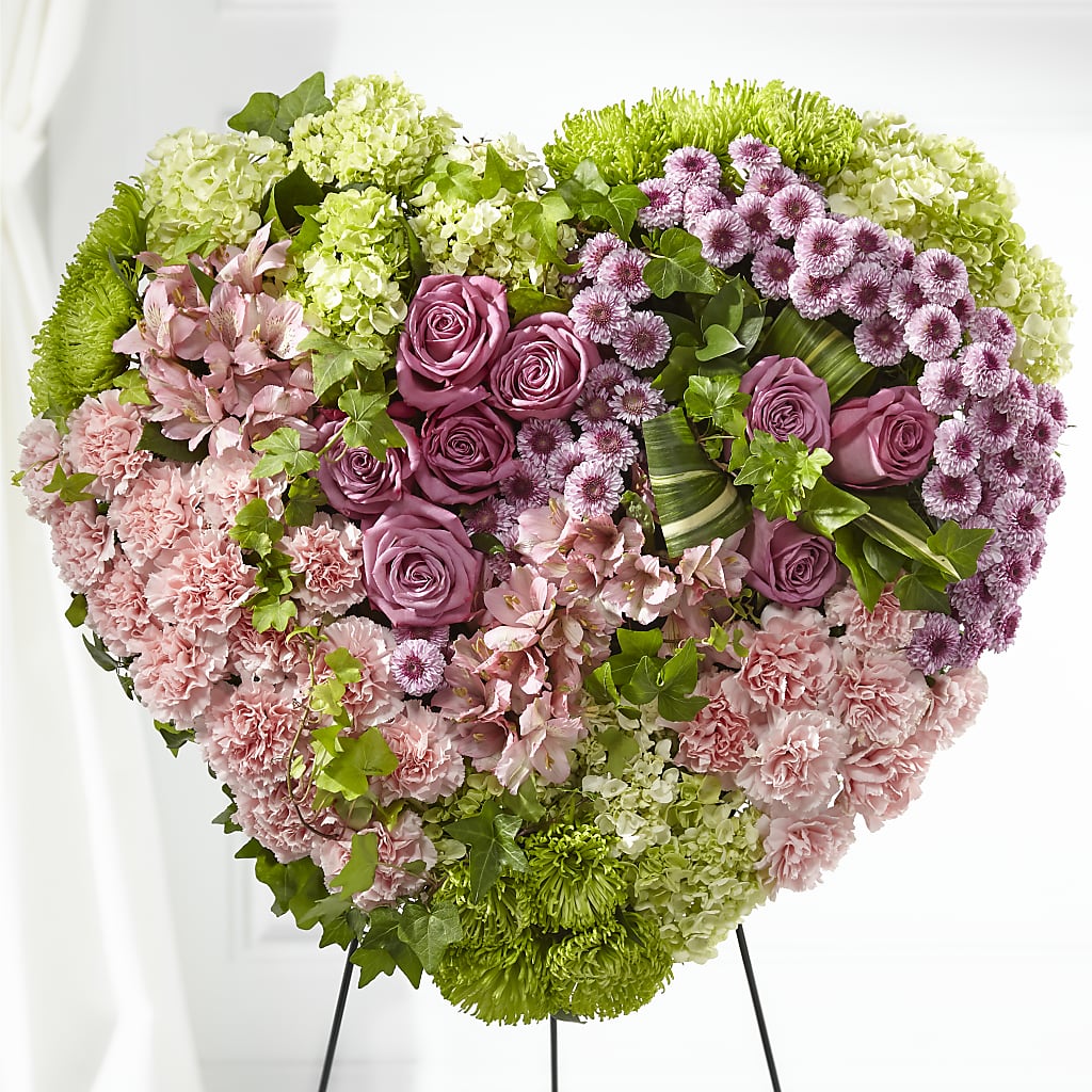 Heartwarming Standing Heart – Flowers By Willie, Marshall TX