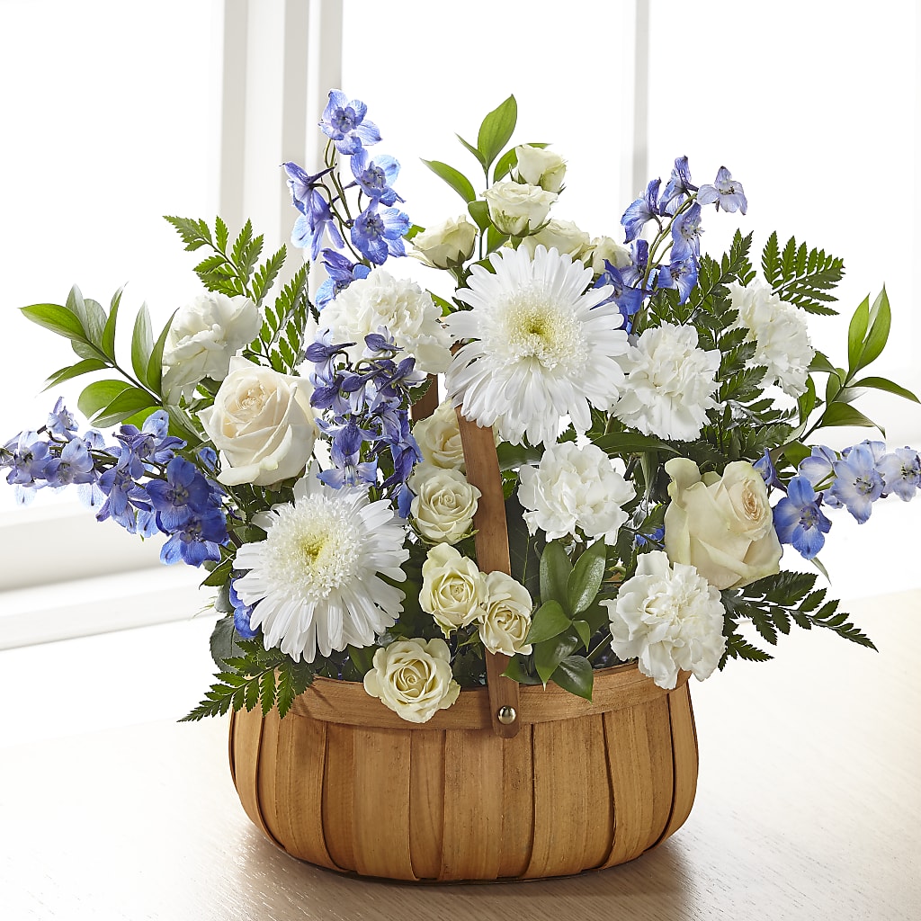 Harmony & Grace Basket – Flowers By Willie, Marshall TX