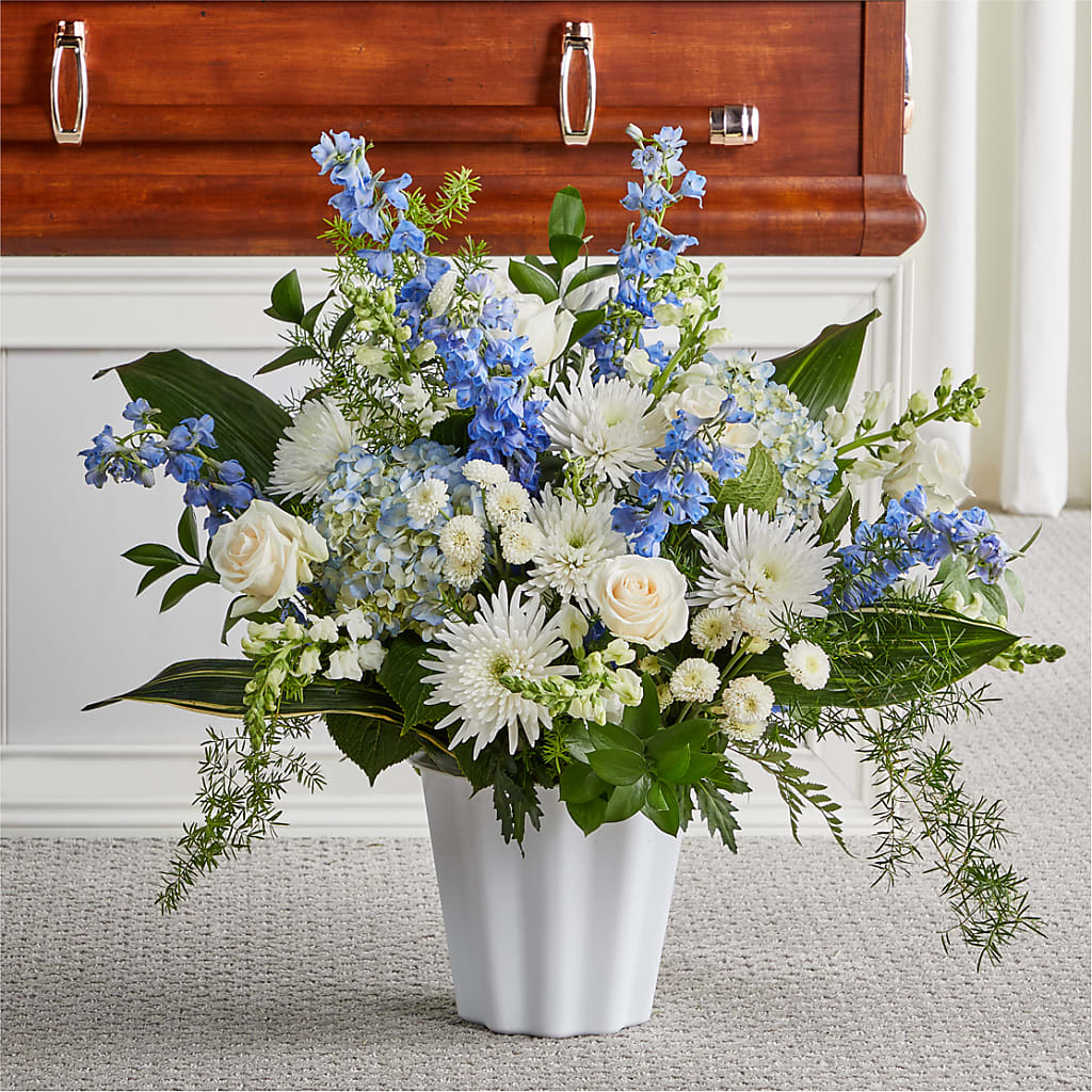 Everlasting Memories Floor Basket – Flowers By Willie, Marshall TX