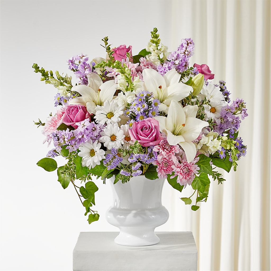 Remarkable Life Urn Arrangement – Flowers By Willie, Marshall TX