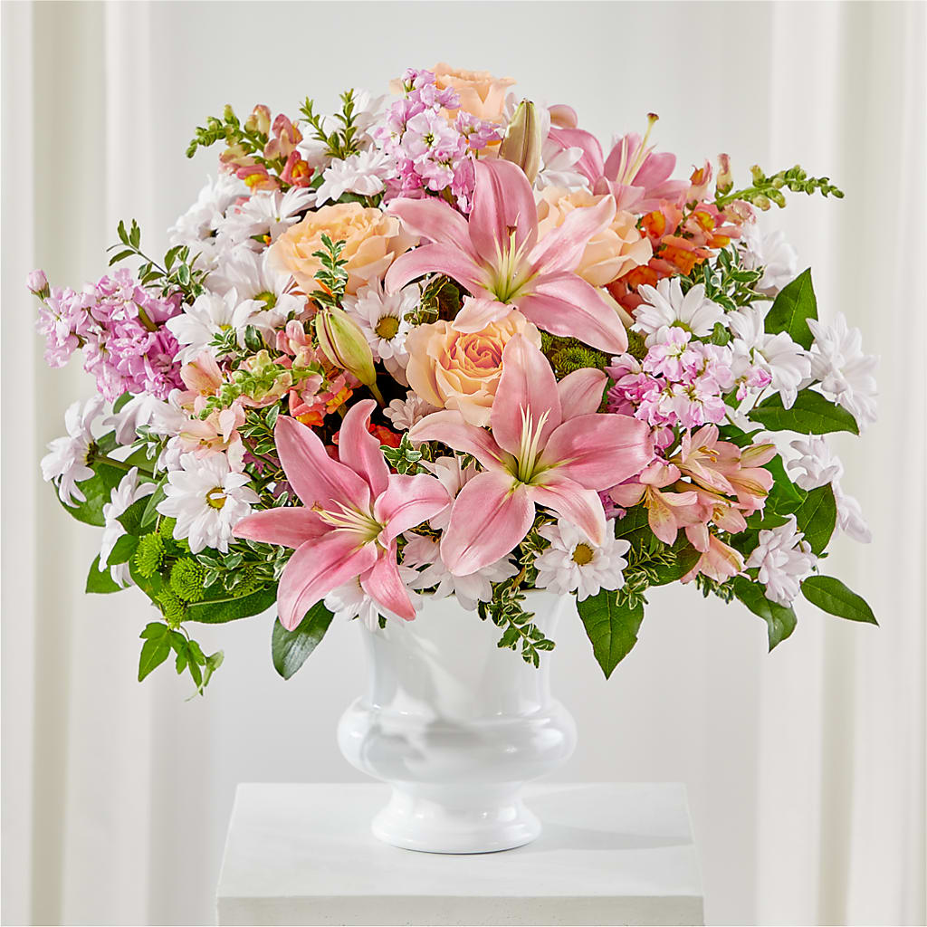 Heartfelt Gesture Urn Arrangement – Flowers By Willie, Marshall TX