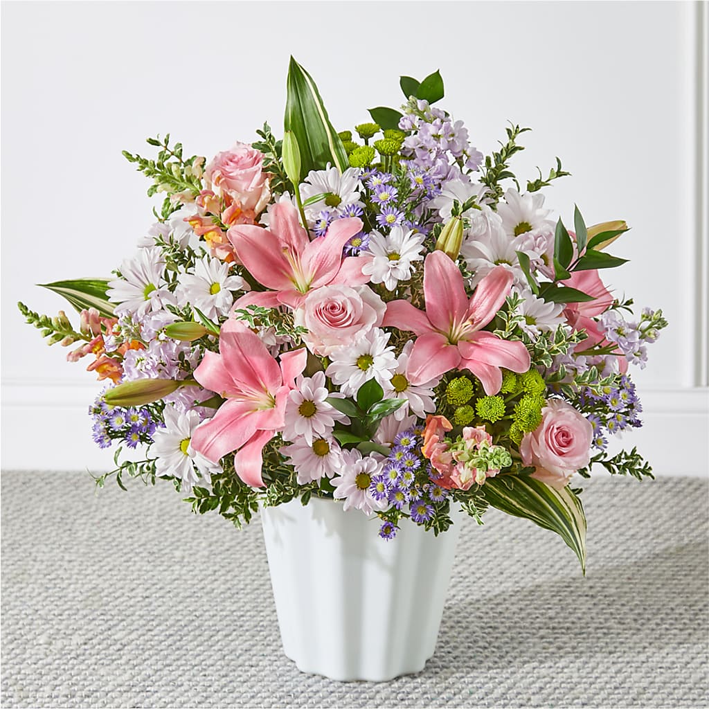 Abundant Compassion Floor Basket – Flowers By Willie, Marshall TX