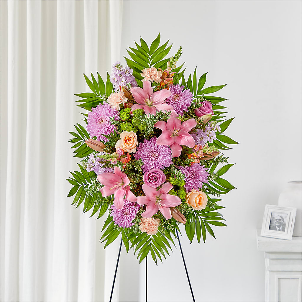 Love & Light Standing Spray – Flowers By Willie, Marshall TX