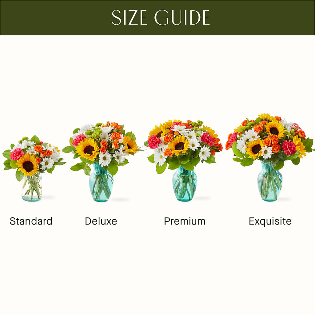 Sun-drenched Blooms Bouquet – Flowers By Willie, Marshall TX