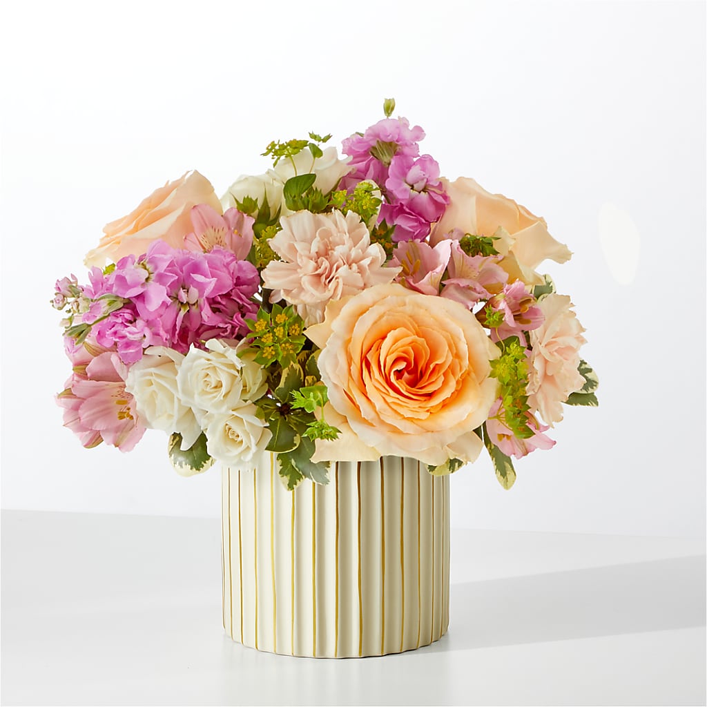 Paradise Bouquet with Ivory Vase – Flowers By Willie, Marshall TX