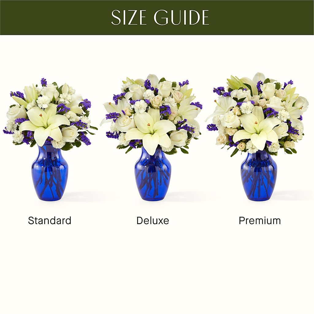 Sapphire Rush Bouquet – Flowers By Willie, Marshall TX