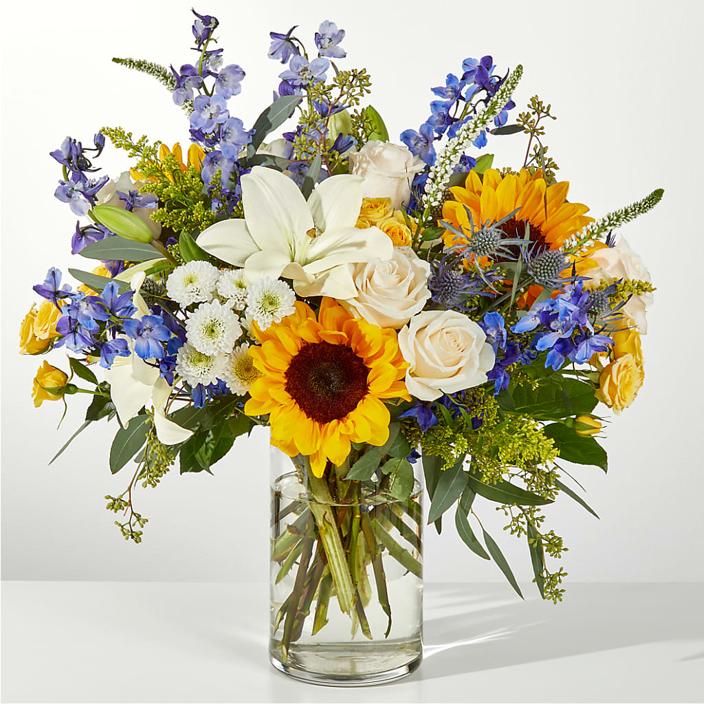 Wonderfully Sunny Bouquet – Flowers By Willie, Marshall TX