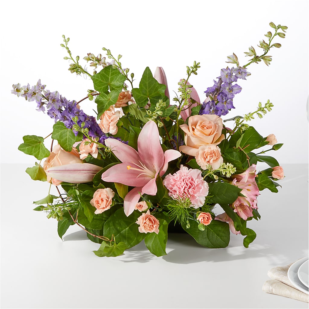 Blossom Time Centerpiece – Flowers By Willie, Marshall TX