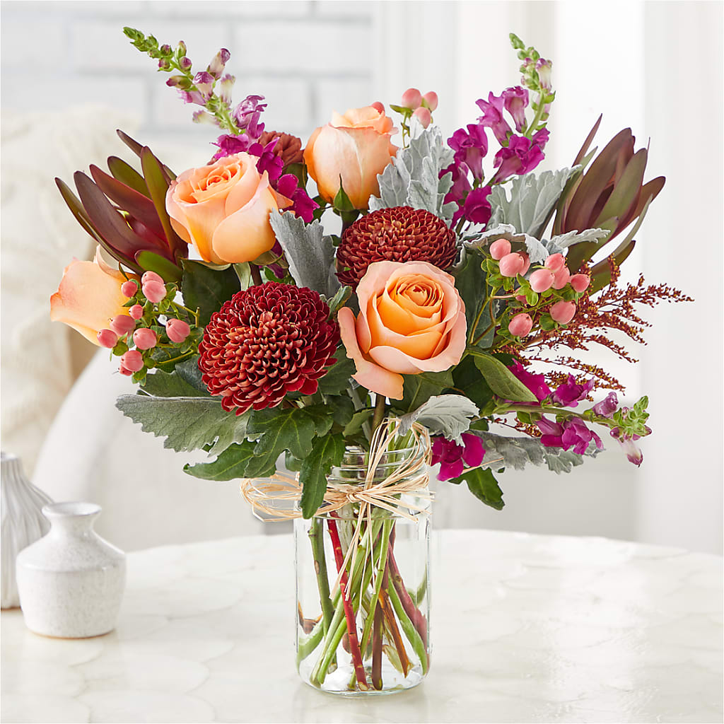 Moody Hues Bouquet – Flowers By Willie, Marshall TX