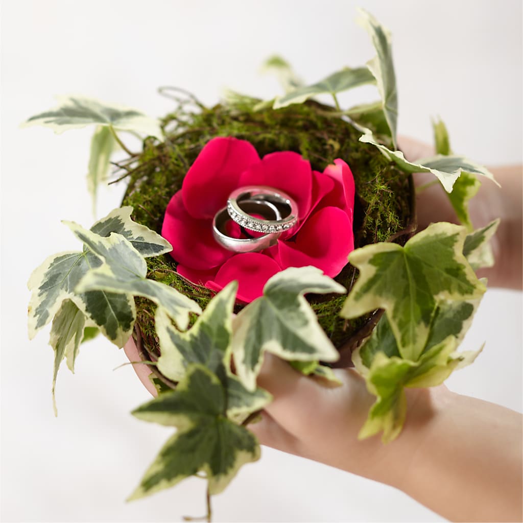 Lila Rose Ring Nest – Flowers By Willie, Marshall TX