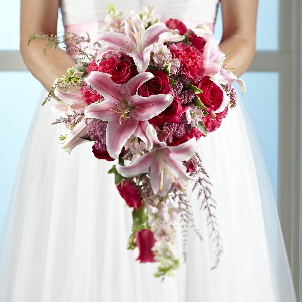Lily & Rose Bouquet – Flowers By Willie, Marshall TX