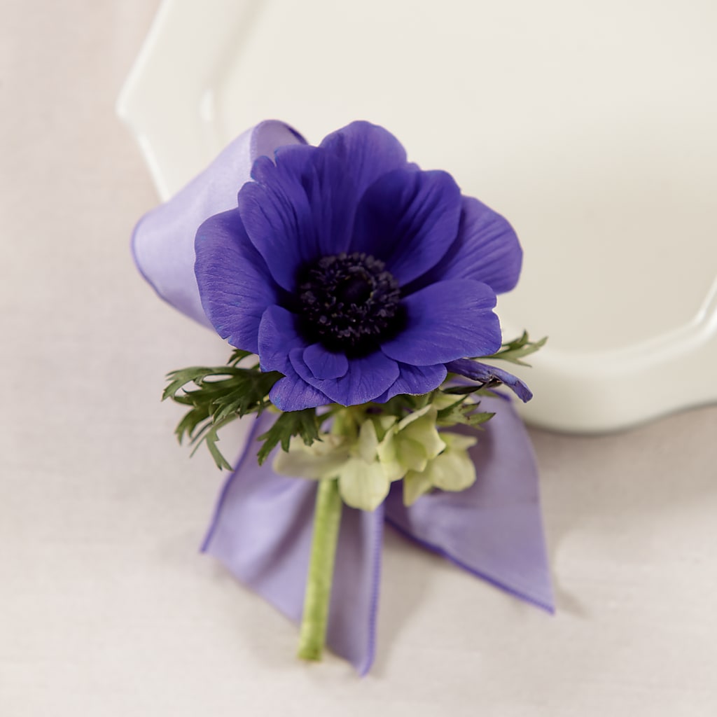 Purple Passion Boutonniere – Flowers By Willie, Marshall TX