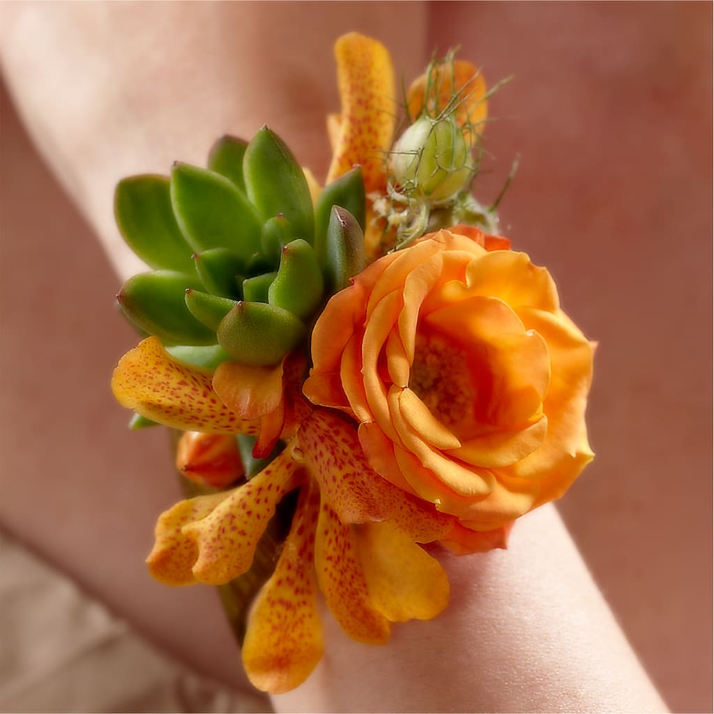 Irresistible Love Wrist Corsage – Flowers By Willie, Marshall TX