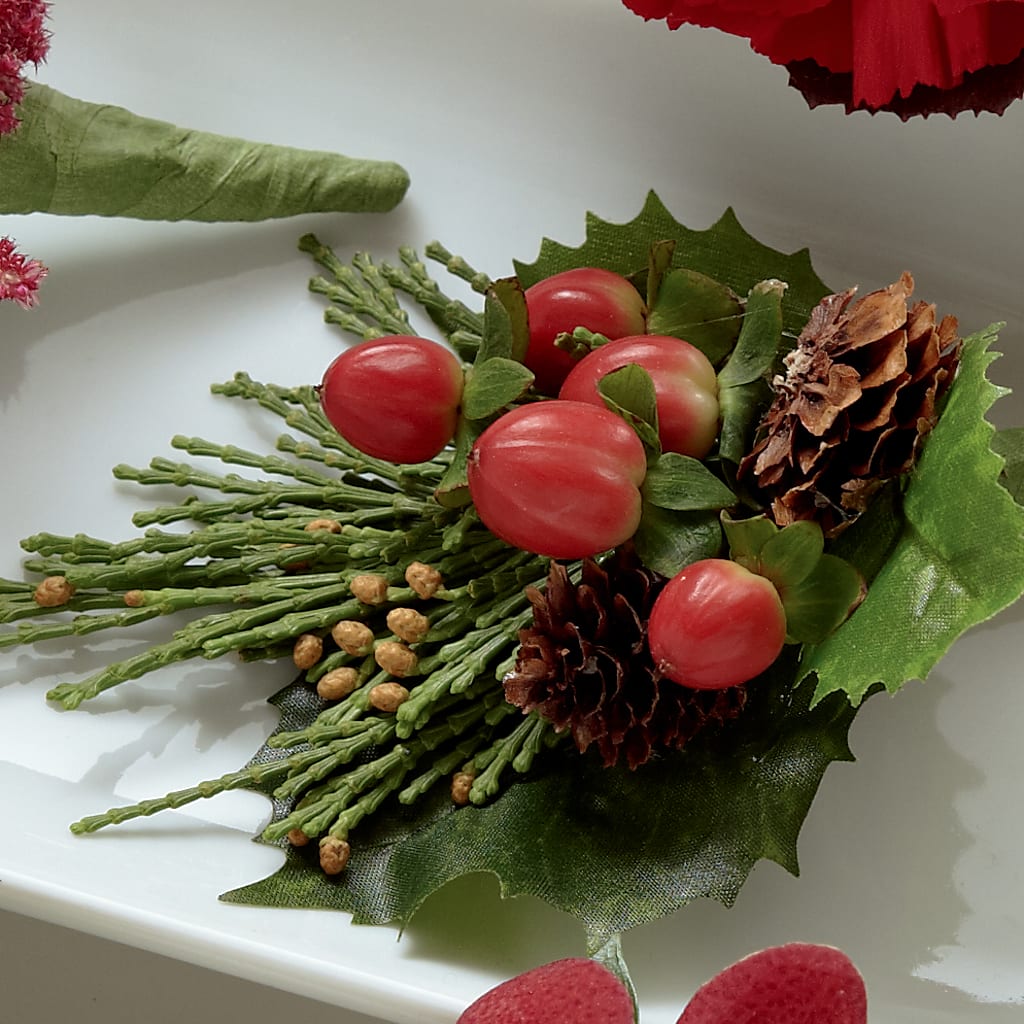 Red Berry Boutonniere – Flowers By Willie, Marshall TX