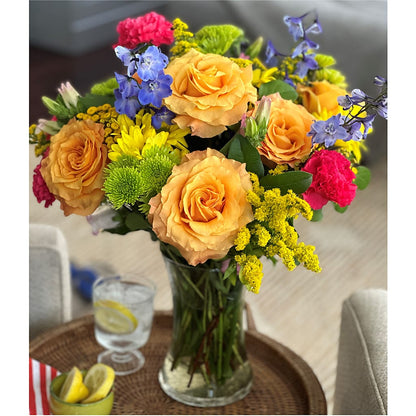 Bold & Bright – A Florist Original –  Flowers By Willie, Marshall TX