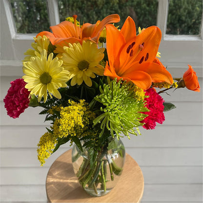 Bold & Bright – A Florist Original –  Flowers By Willie, Marshall TX