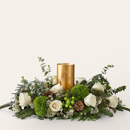 Chestnuts Roasting Centerpiece –  Flowers By Willie, Marshall TX