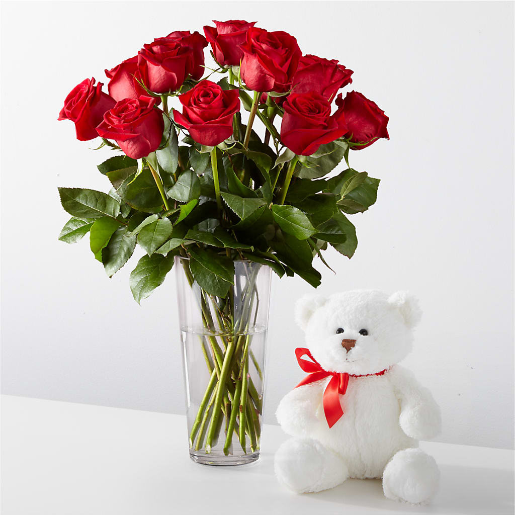 Romantic Long Stem Red Rose Bouquet Bundles –  Flowers By Willie, Marshall TX