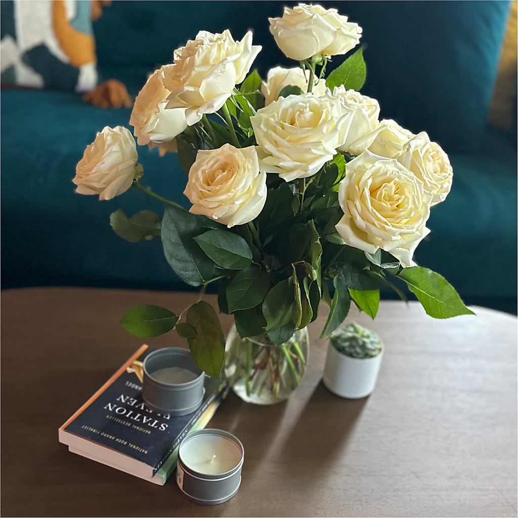 Long Stem Yellow Rose Bouquet –  Flowers By Willie, Marshall TX