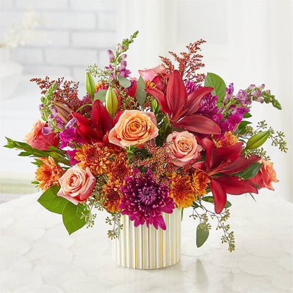 Burgundy Landscape Bouquet –  Flowers By Willie, Marshall TX