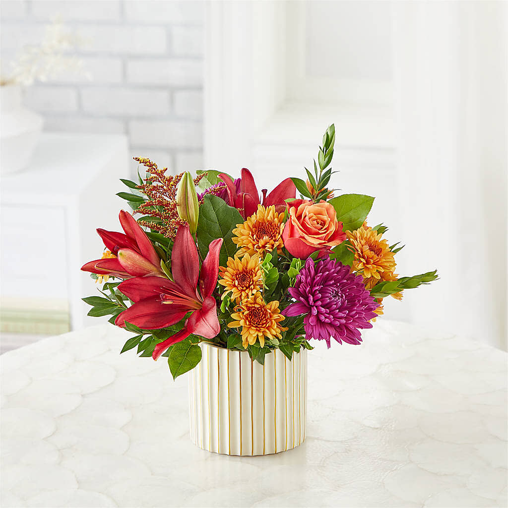 Burgundy Landscape Bouquet –  Flowers By Willie, Marshall TX