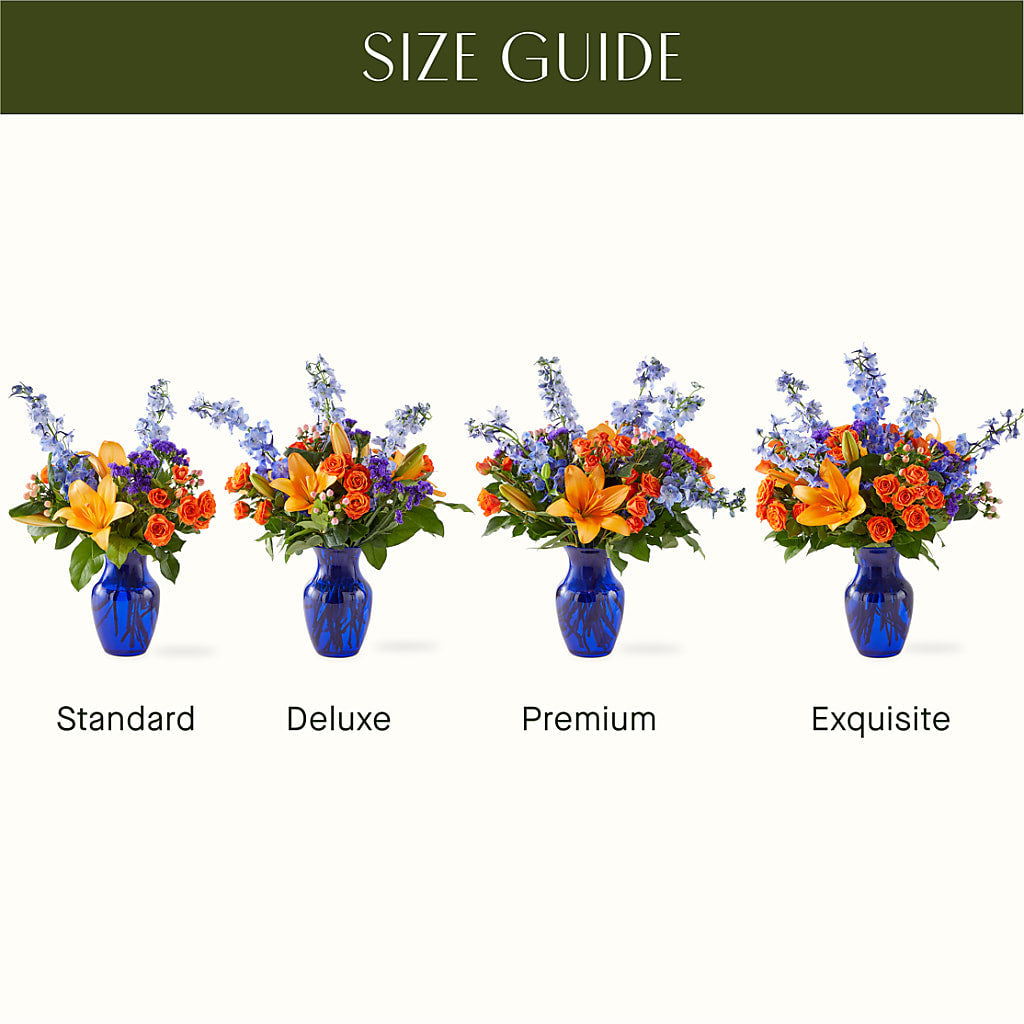 Radiant Citrus Bouquet –  Flowers By Willie, Marshall TX
