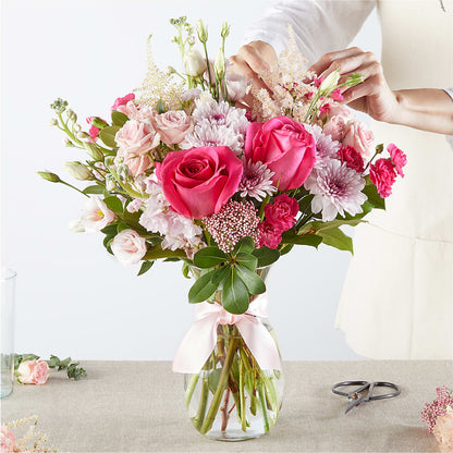 Pink Ribbon - A Florist Original –  Flowers By Willie, Marshall TX