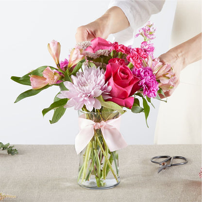 Pink Ribbon - A Florist Original –  Flowers By Willie, Marshall TX