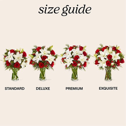 Sparkling Snowflakes Bouquet –  Flowers By Willie, Marshall TX