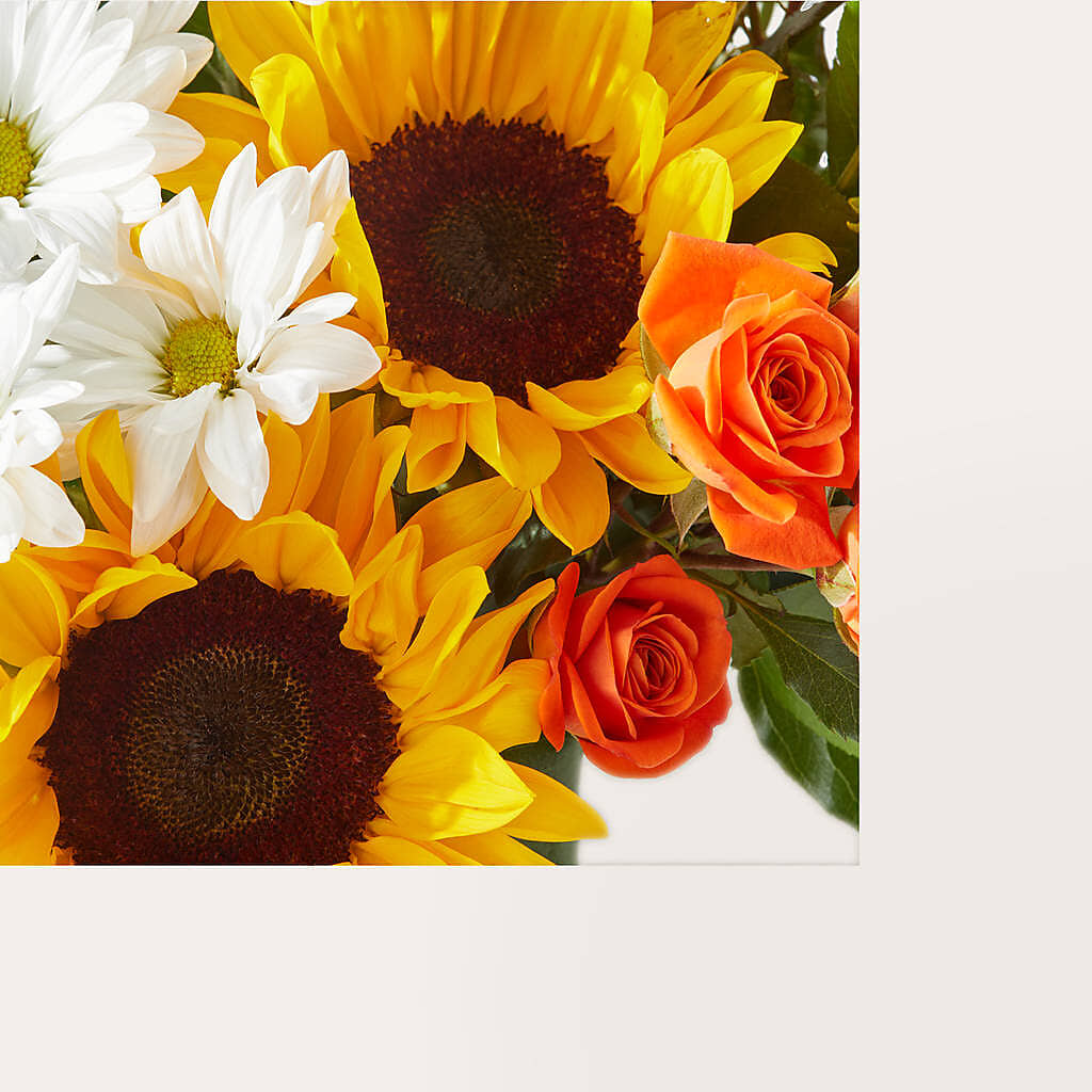 Sun-drenched Blooms Box Bouquet –  Flowers By Willie, Marshall TX