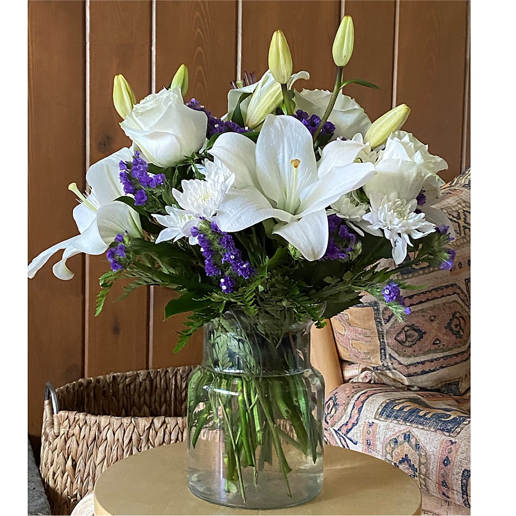 Beyond Blue Bouquet –  Flowers By Willie, Marshall TX