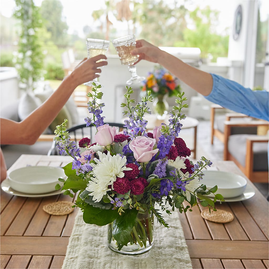 Violet Frost Bouquet –  Flowers By Willie, Marshall TX