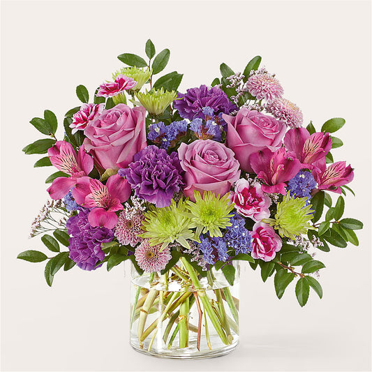 Glass Half Full Bouquet –  Flowers By Willie, Marshall TX