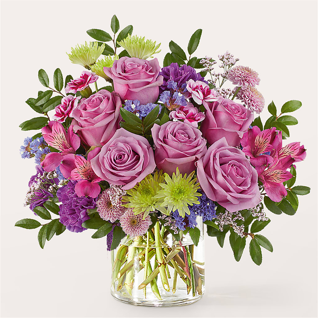 Glass Half Full Bouquet –  Flowers By Willie, Marshall TX