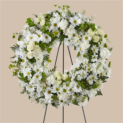 Faithful Wishes Wreath –  Flowers By Willie, Marshall TX
