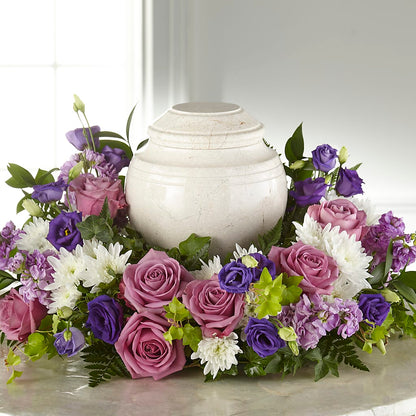 Blooming Sympathy Cremation Adornment –  Flowers By Willie, Marshall TX